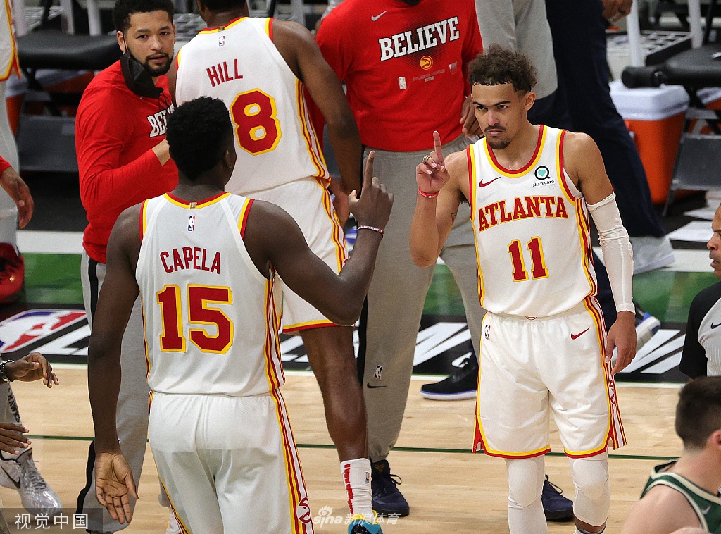 [NBA东部决赛]老鹰116-113雄鹿 特雷杨48分总分1-0