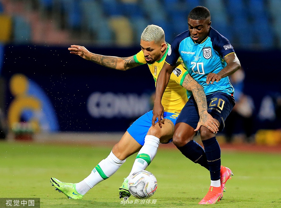 [美洲杯]巴西1-1厄瓜多尔