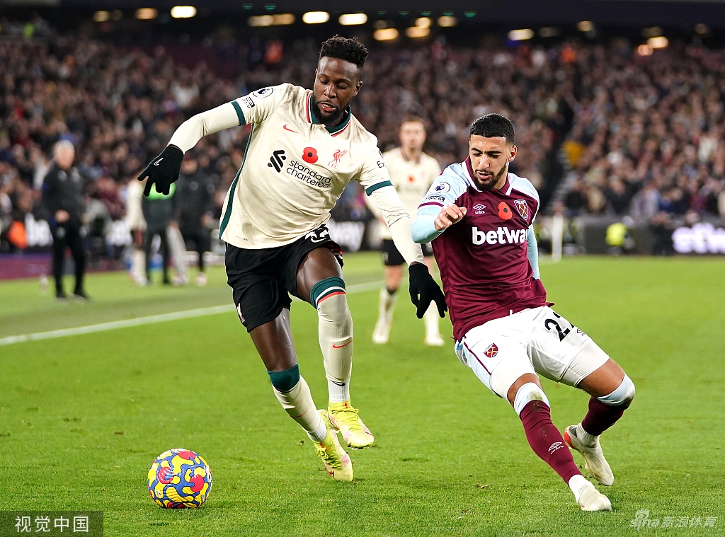 [英超]利物浦客场2-3西汉姆 阿利松自摆乌龙