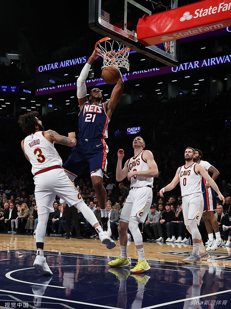 [NBA常规赛]骑士99-109篮网