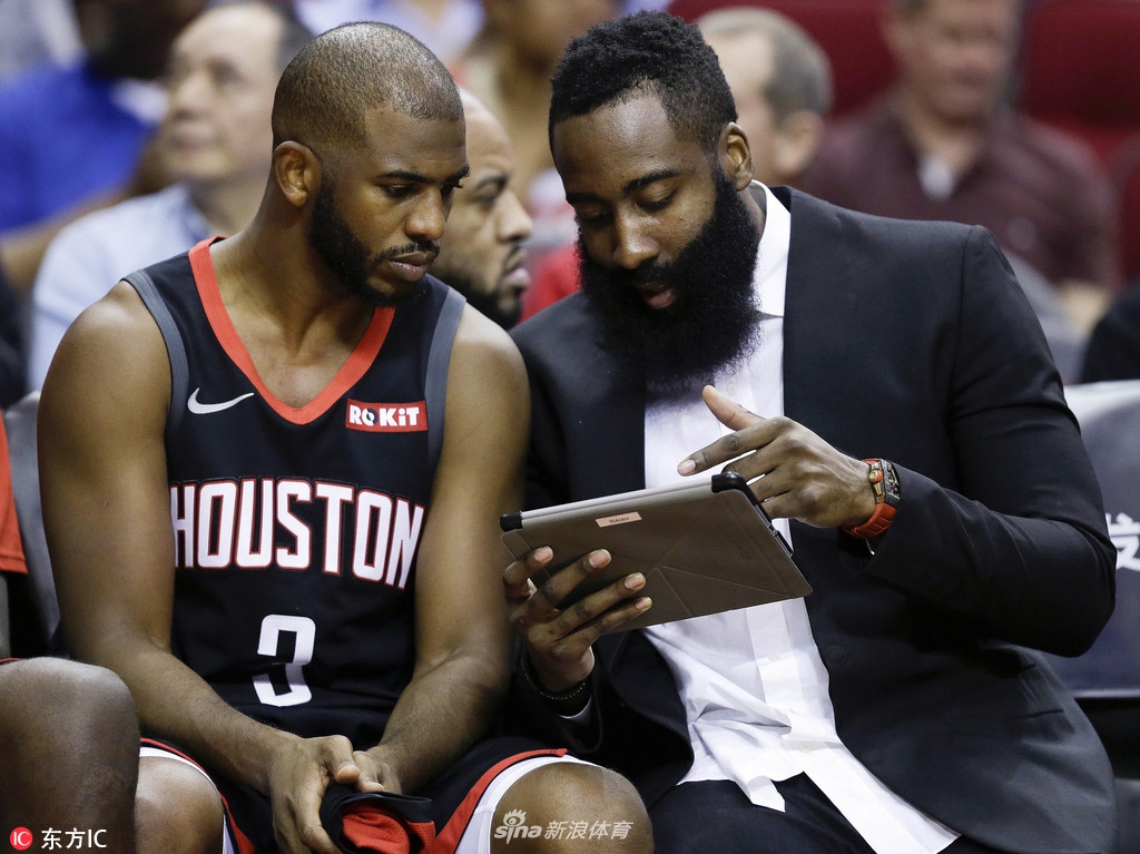 哈登保罗场下讨论