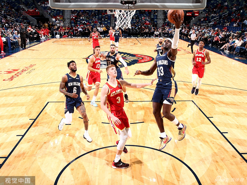 [NBA常规赛]老鹰102-99鹈鹕