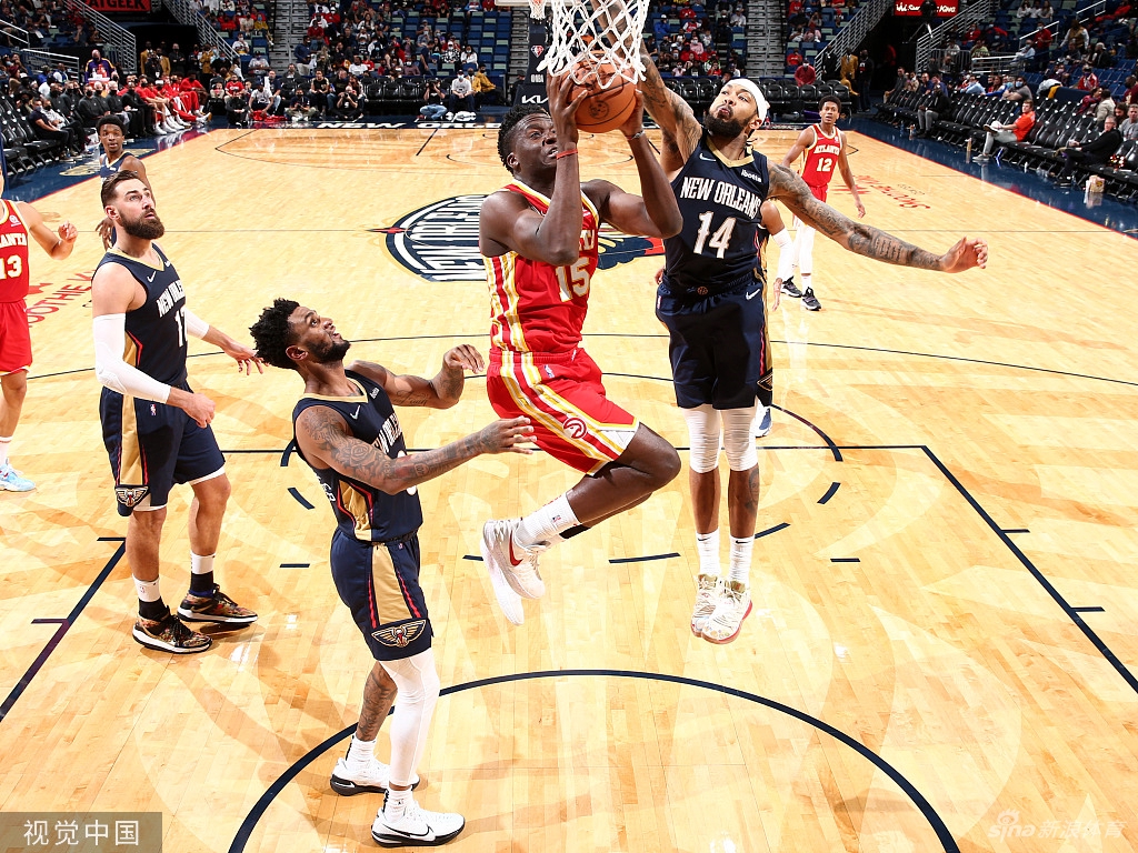 [NBA常规赛]老鹰102-99鹈鹕