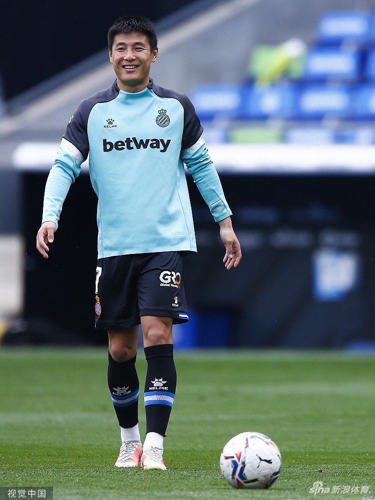 [西乙]西班牙人4-0大胜 武磊未能出场