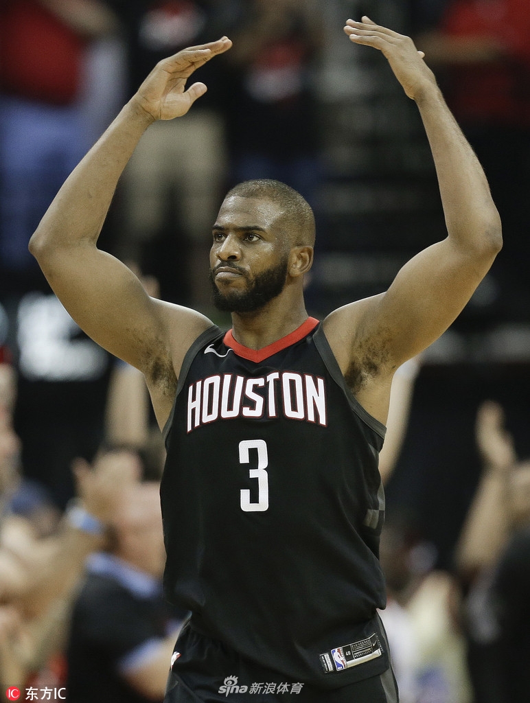 [NBA季后赛]火箭4比1淘汰爵士晋级西部决赛