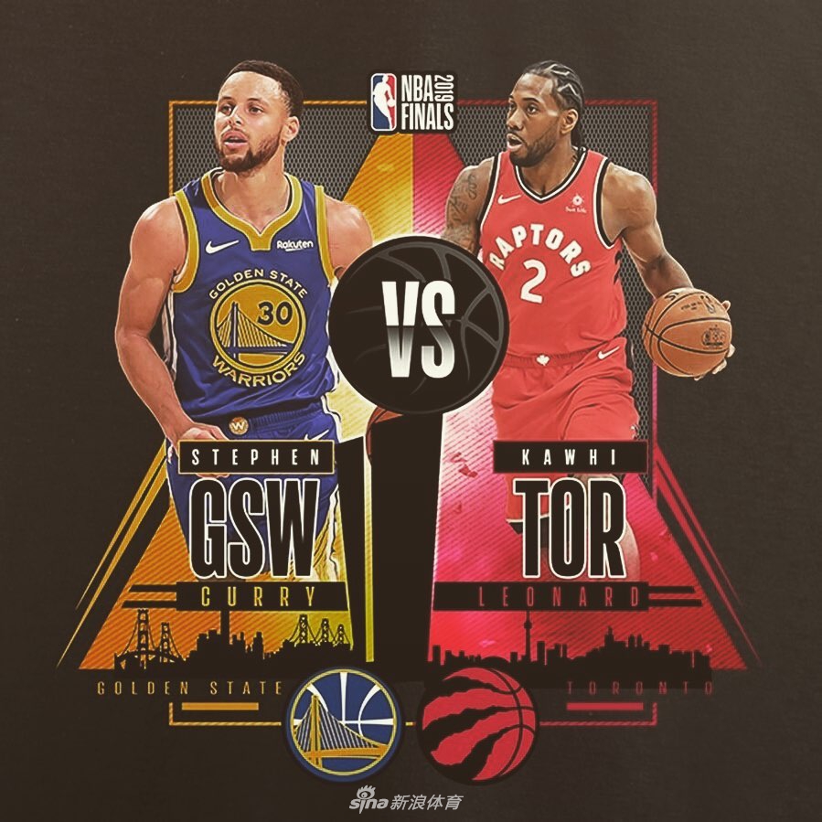NBA总决赛海报预热:这是加拿大与美国的对抗