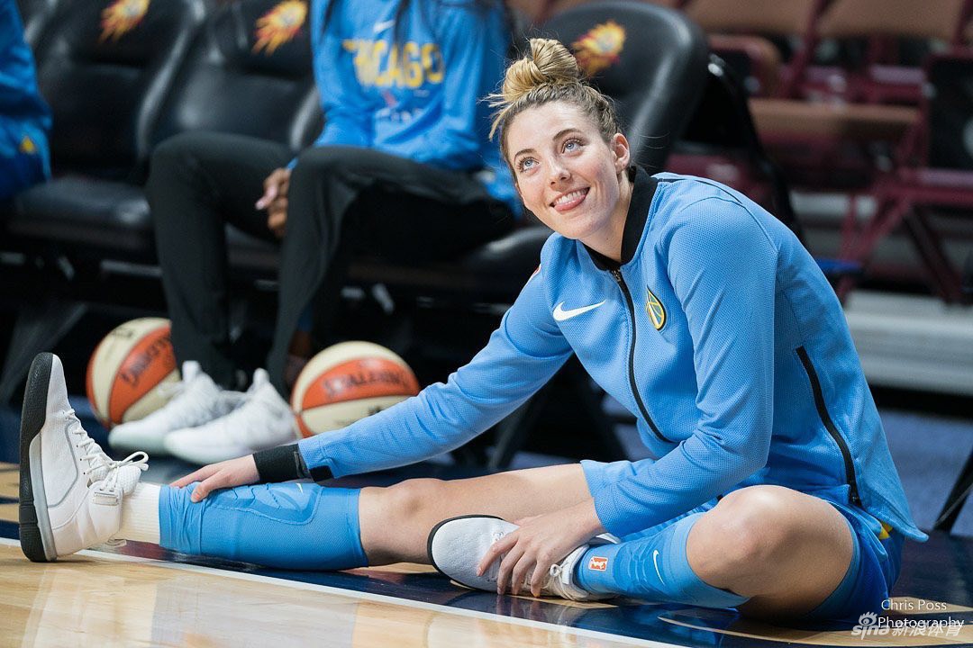 WNBA第一美女球员拍摄全明星赛写真