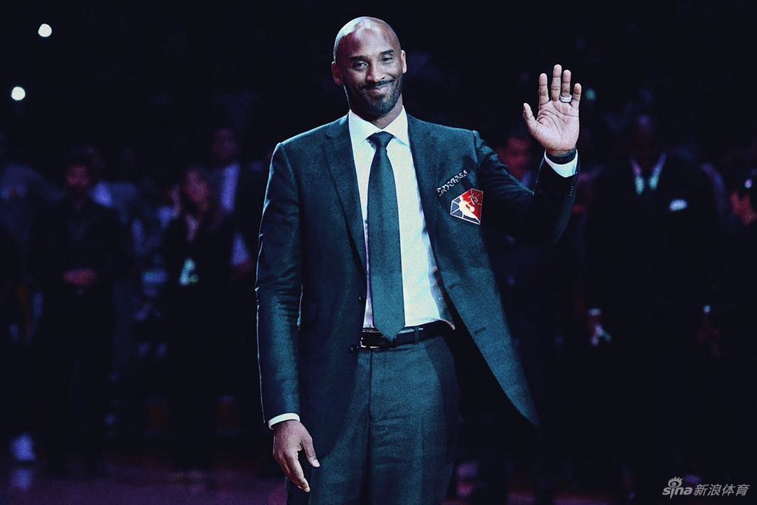 75大球星仪式落泪一幕：科比音容宛在