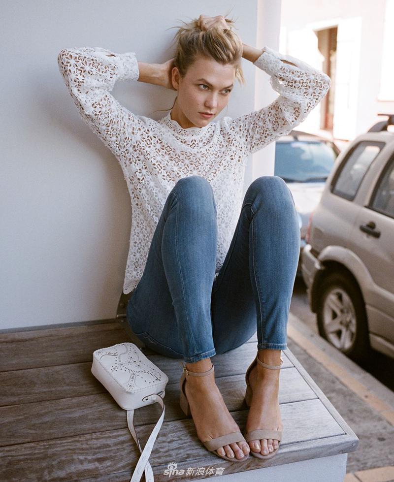 超模卡莉-克劳斯时尚杂志写真