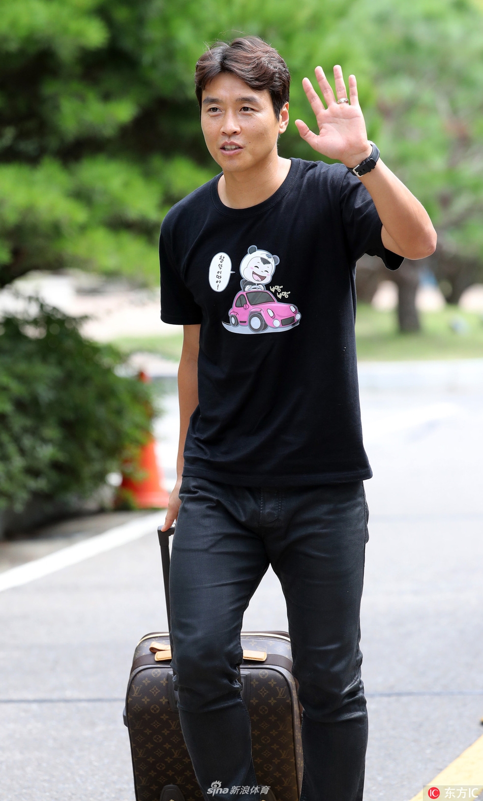 李东国与韩国国家队汇合再次入选国家队心情好