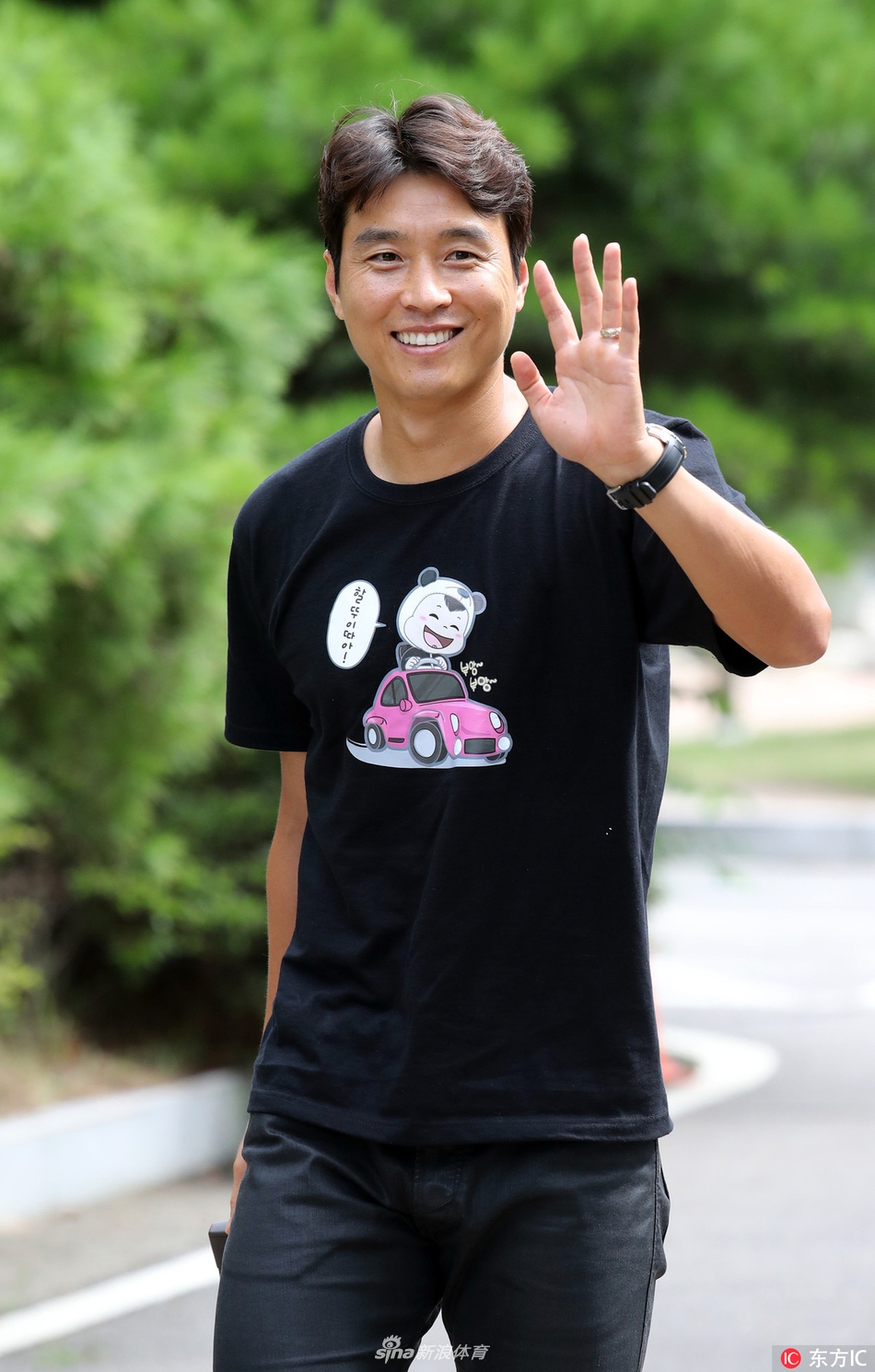 李东国与韩国国家队汇合再次入选国家队心情好