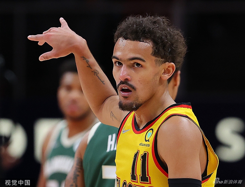 nba雄鹿114121老鹰特雷杨30分11助攻