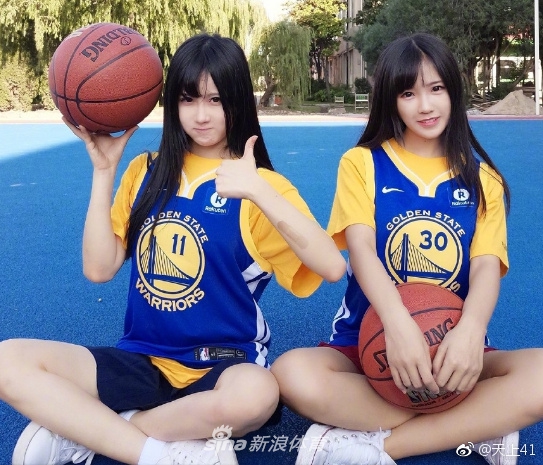 勇士国内女球迷集合 颜值身材大赞