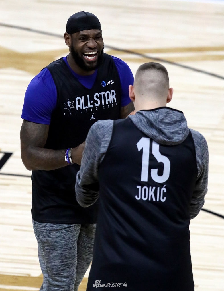 詹姆斯字母哥引领全明星训练备战正赛