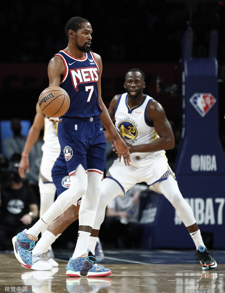 [NBA]勇士117-99篮网 库里37分力压KD哈登