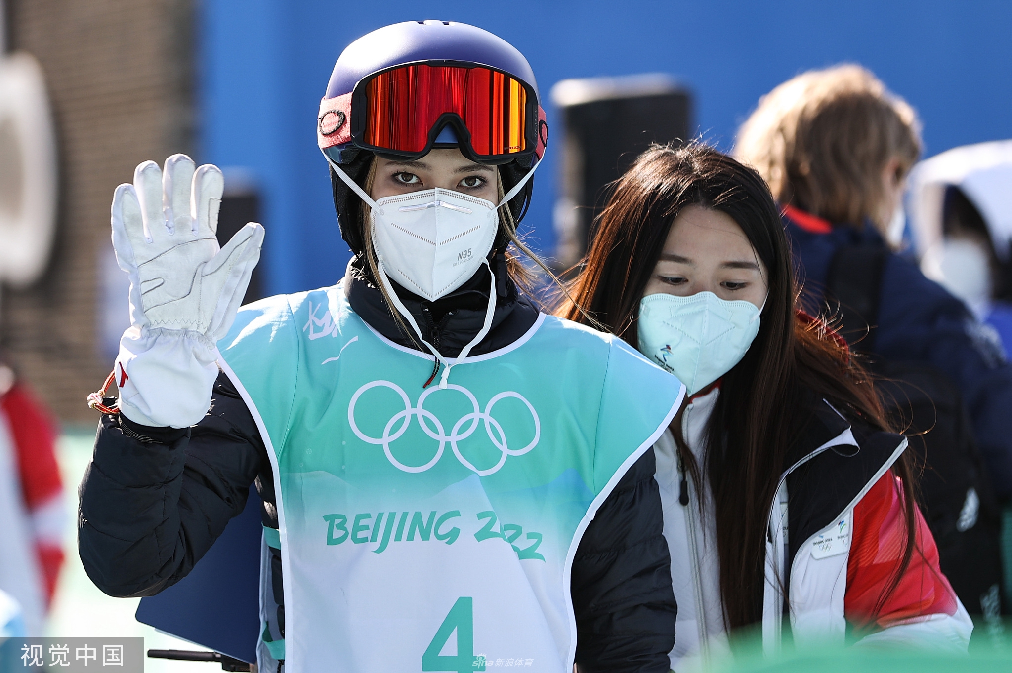 大跳台资格赛谷爱凌首秀晋级决赛