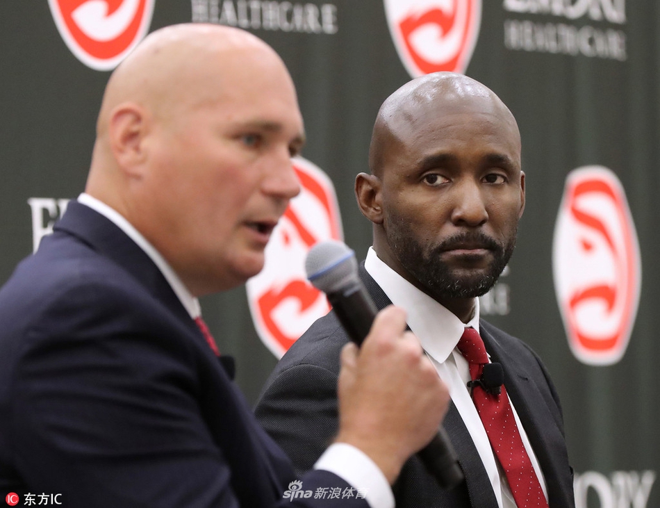 亚特兰大老鹰新帅正式亮相