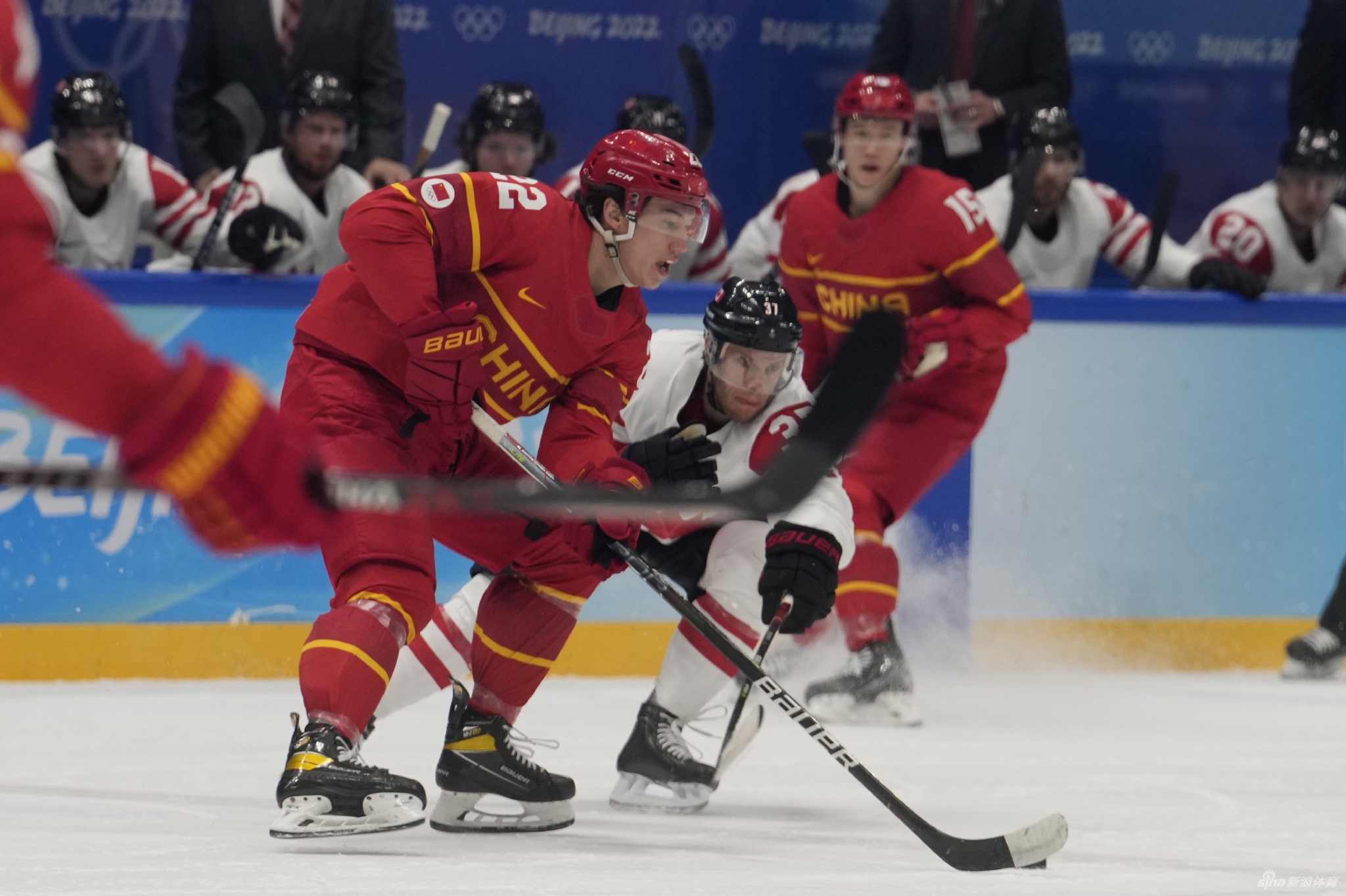 [男子冰球小组赛]中国Vs加拿大