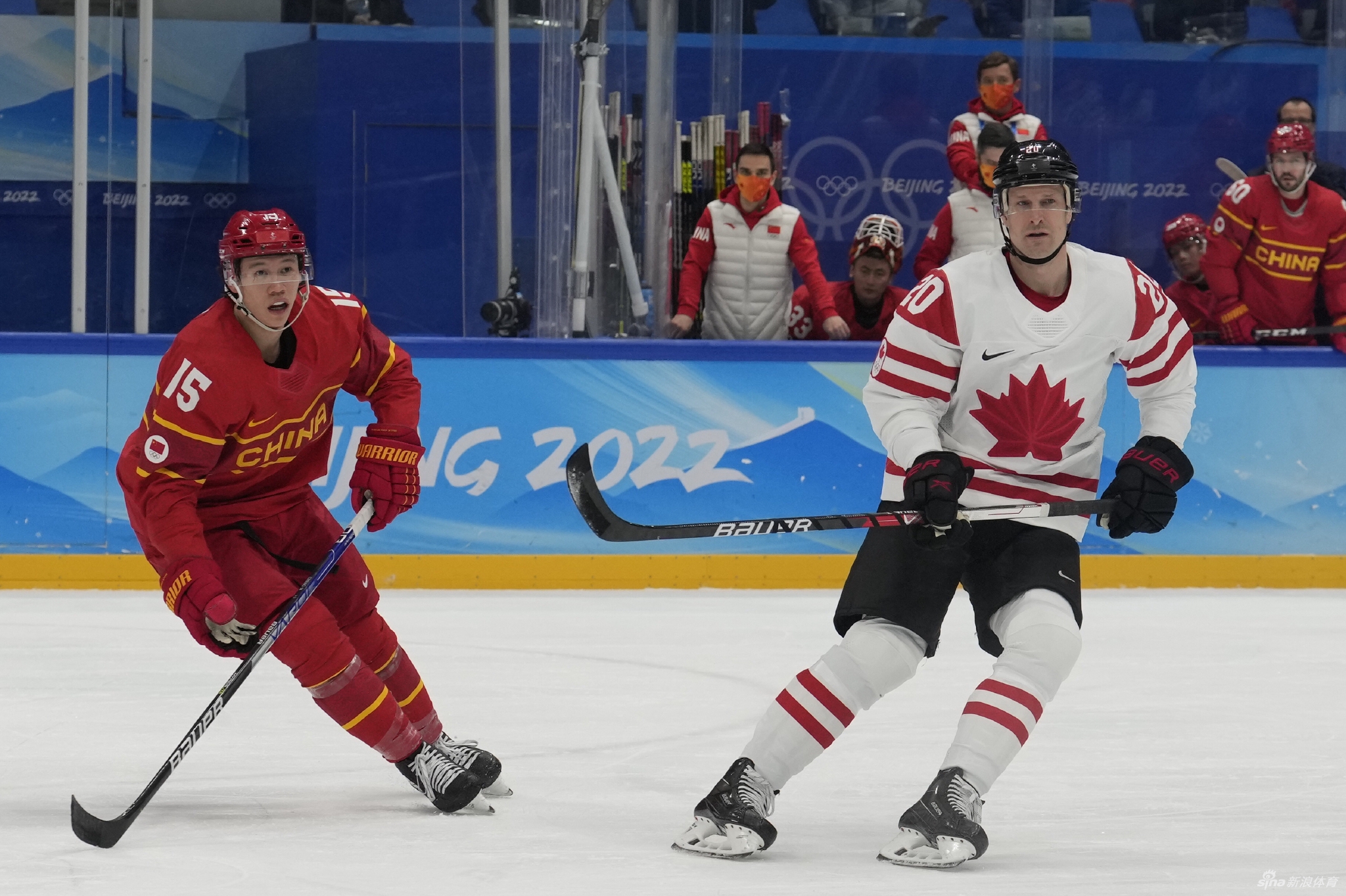[男子冰球小组赛]中国Vs加拿大