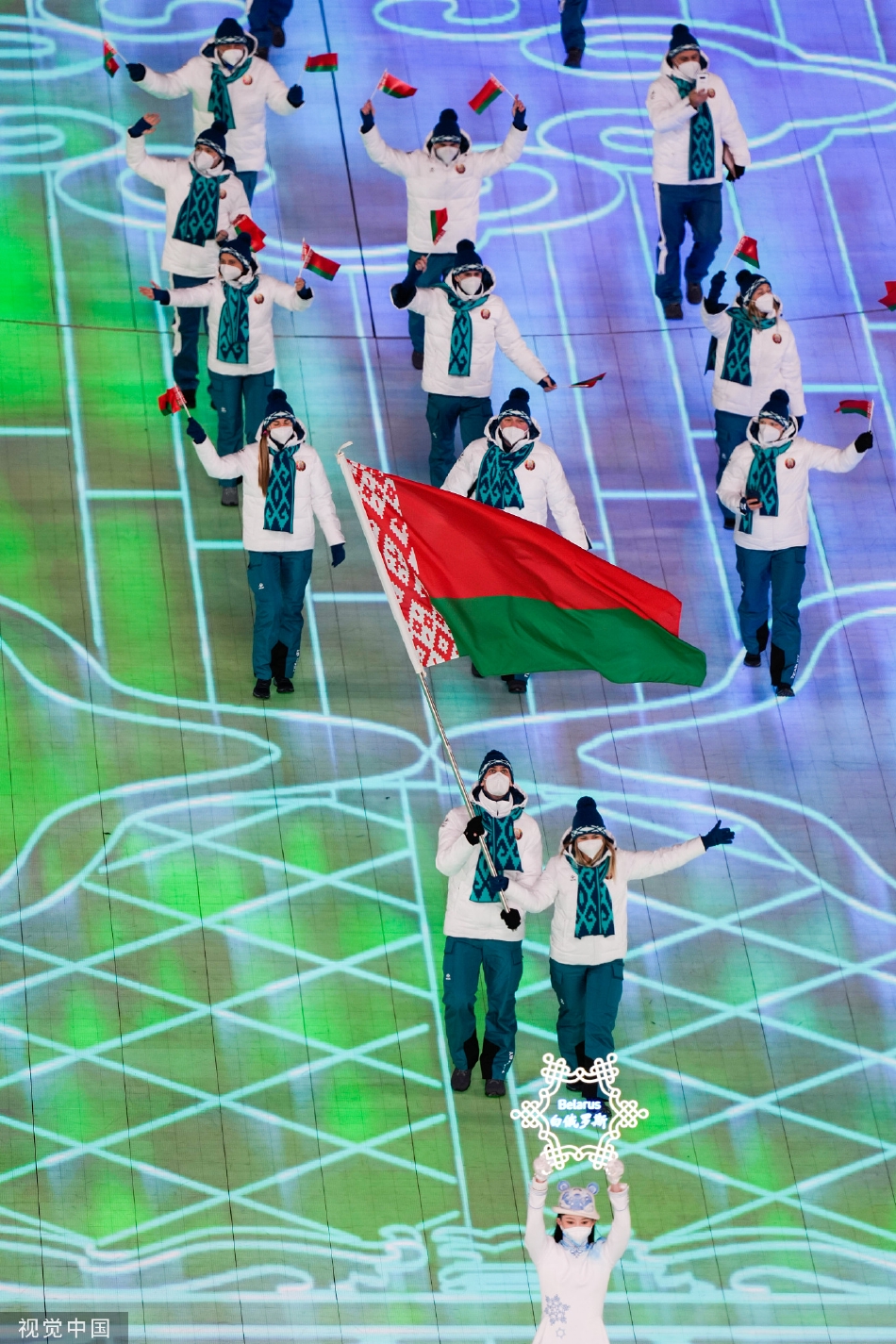 2022北京冬奥会开幕式各国运动员入场