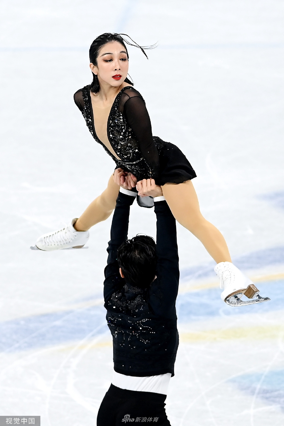 [冬奥花滑]隋文静/韩聪团体赛双人短节目第一