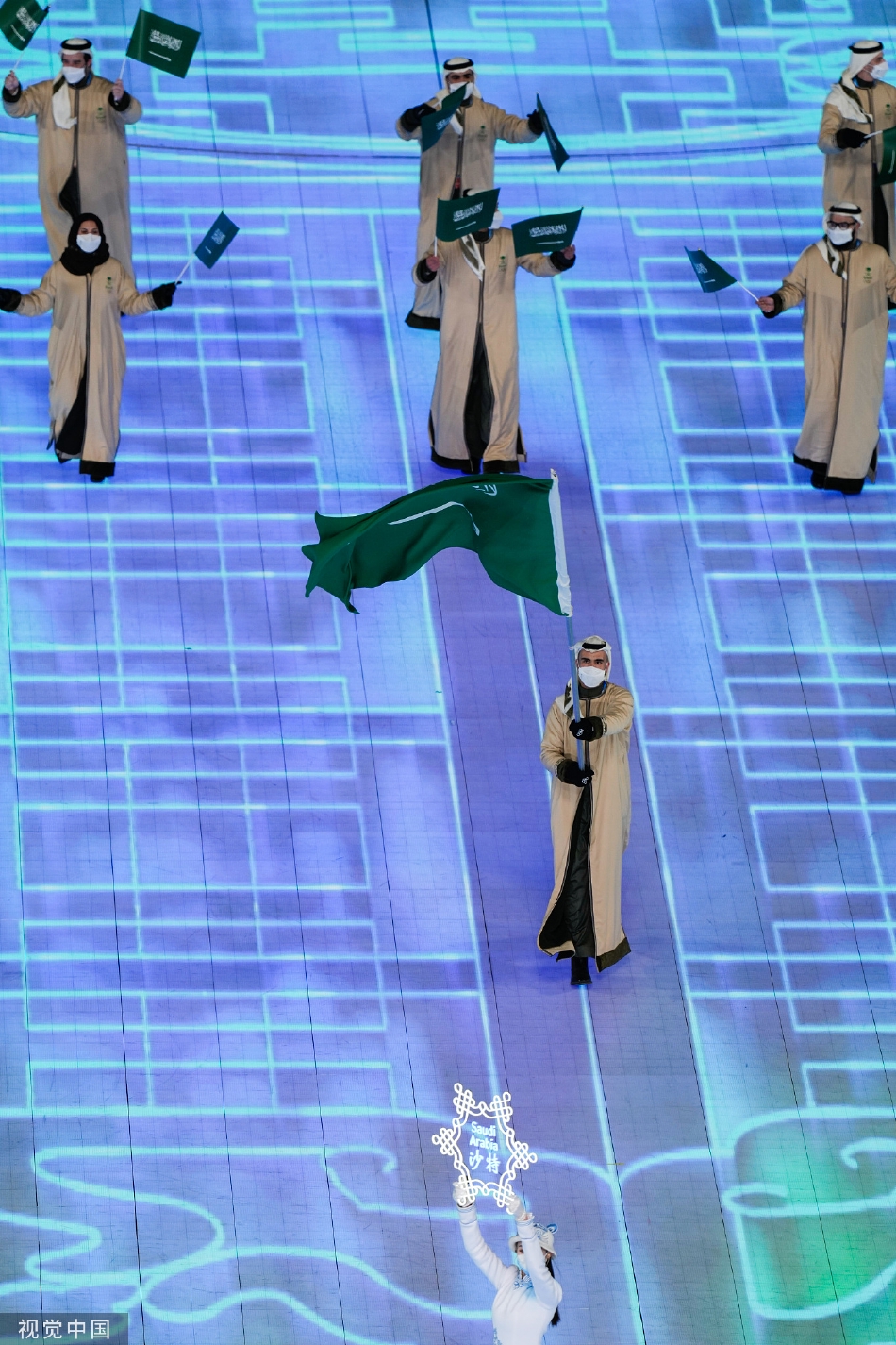 2022北京冬奥会开幕式各国运动员入场