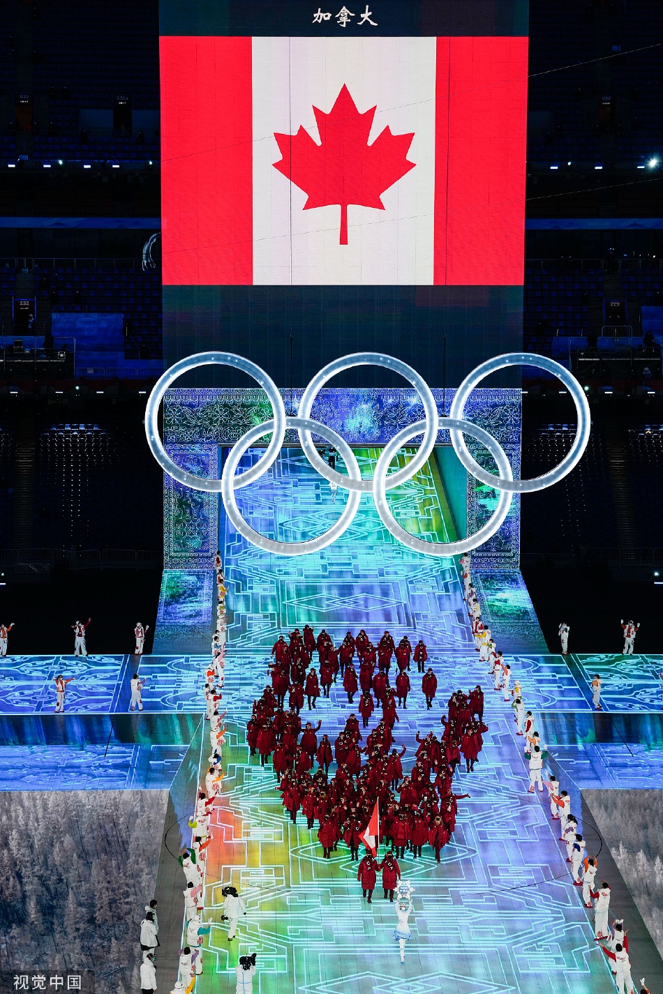 2022北京冬奥会开幕式各国运动员入场
