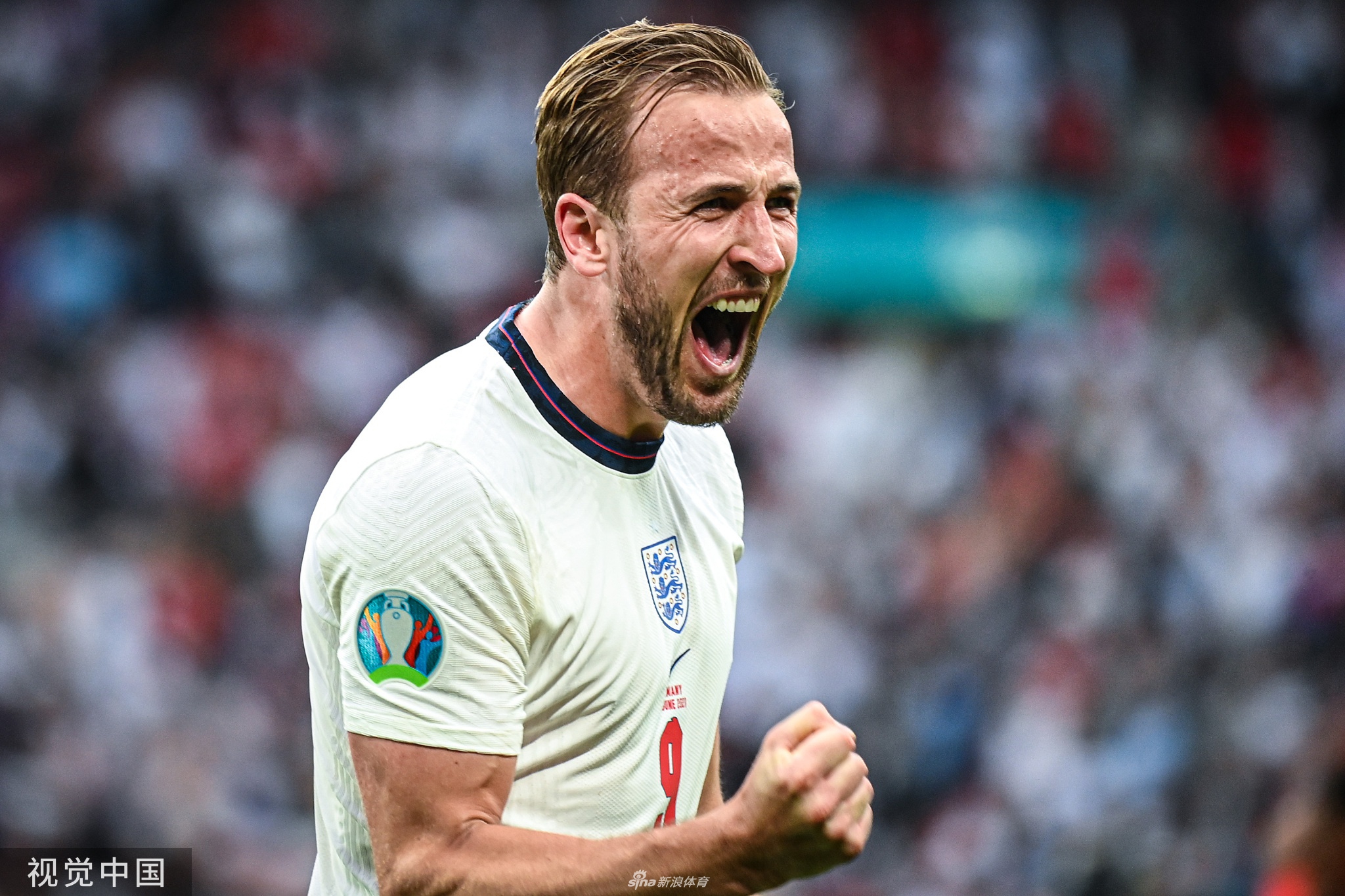[欧洲杯]英格兰2-0淘汰德国 斯特林凯恩破门