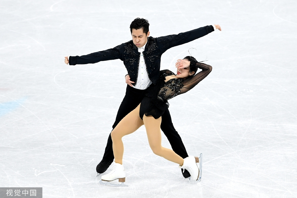 [冬奥花滑]隋文静/韩聪团体赛双人短节目第一