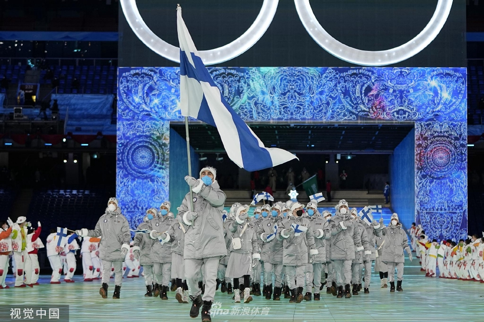 2022北京冬奥会开幕式各国运动员入场