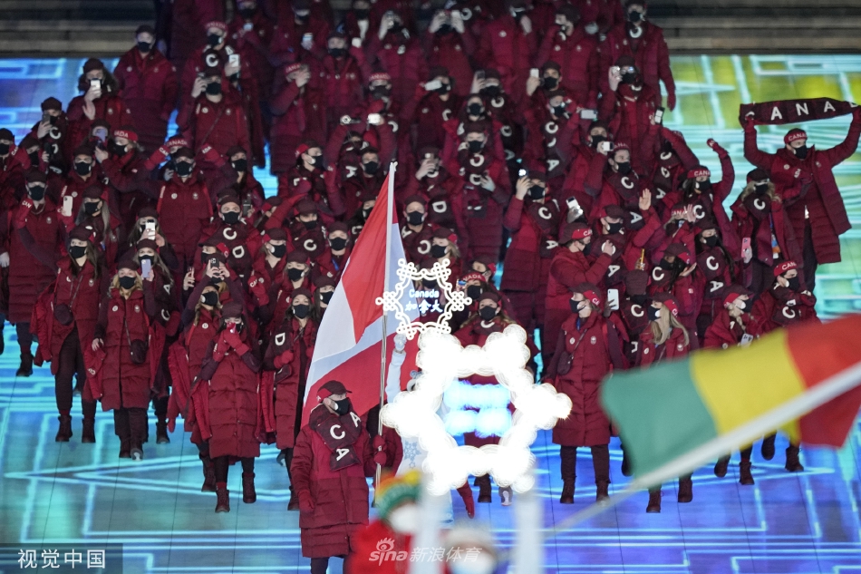 2022北京冬奥会开幕式各国运动员入场