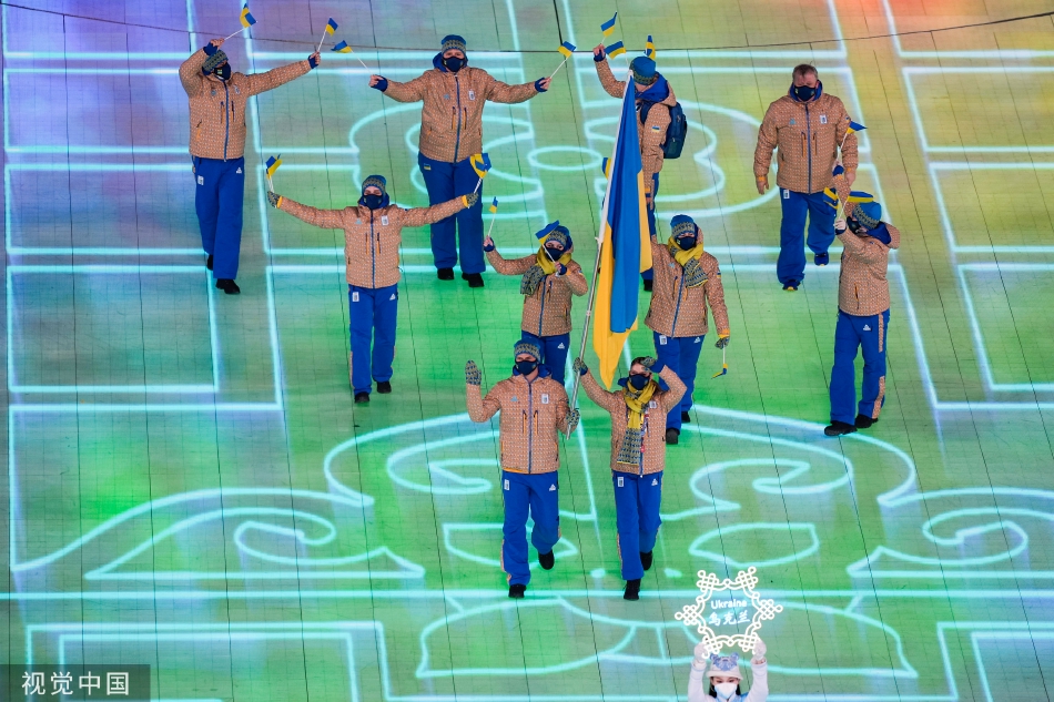 2022北京冬奥会开幕式各国运动员入场