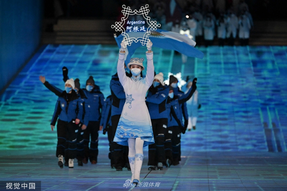 2022北京冬奥会开幕式各国运动员入场