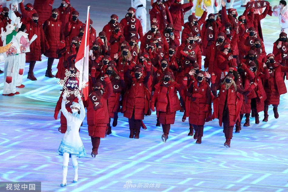 2022北京冬奥会开幕式各国运动员入场