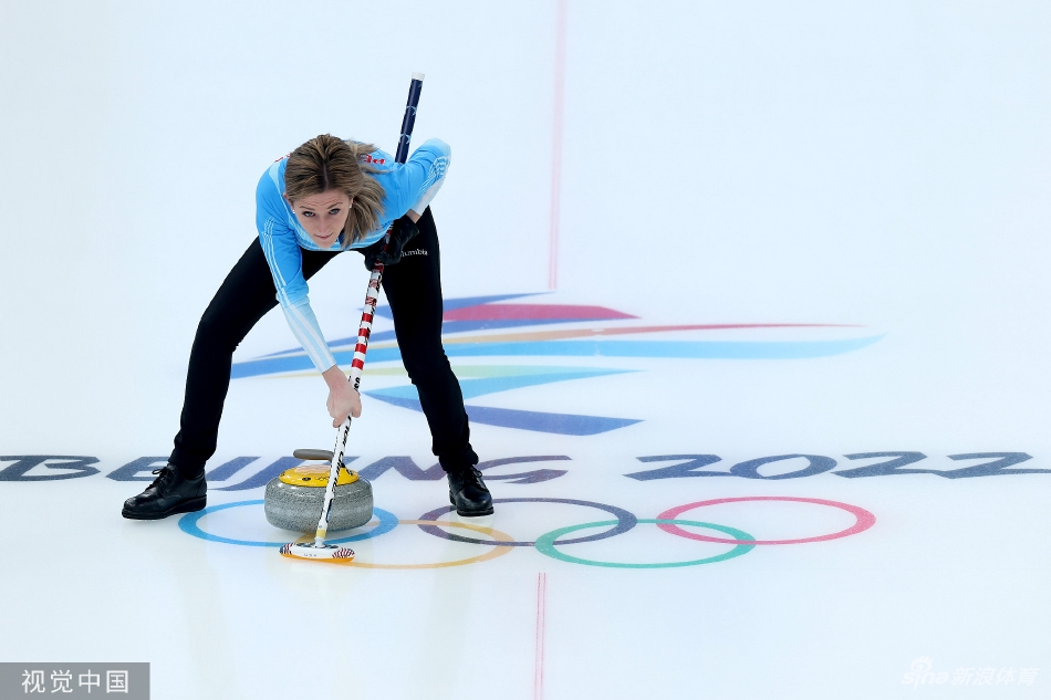 [冰壶混双]范苏圆/凌智5-7负美国组合