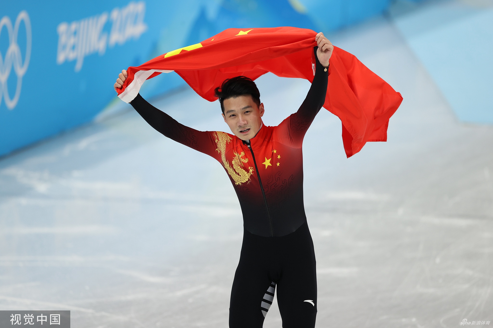 速滑1000米任子威夺中国第二金 李文龙摘银