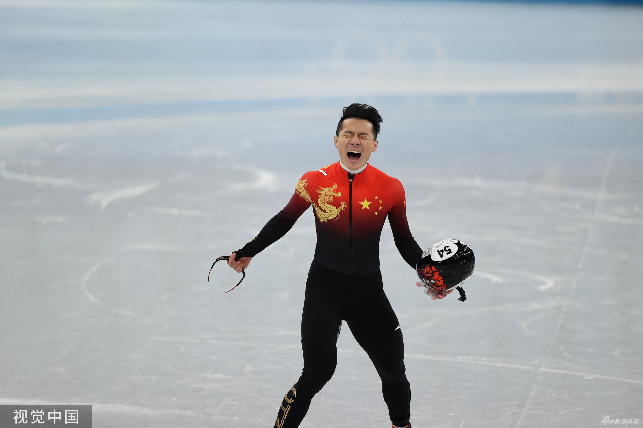 速滑1000米任子威夺中国第二金 李文龙摘银