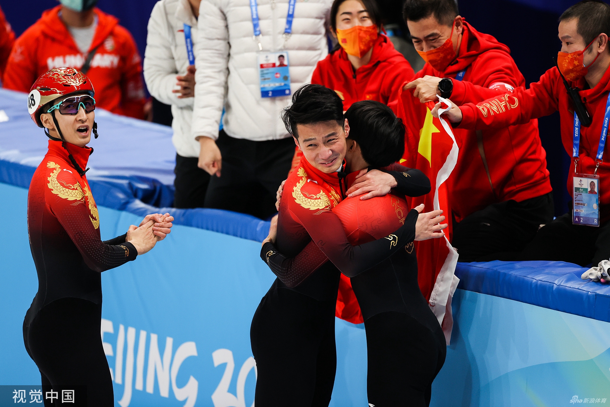 速滑1000米任子威夺中国第二金 李文龙摘银