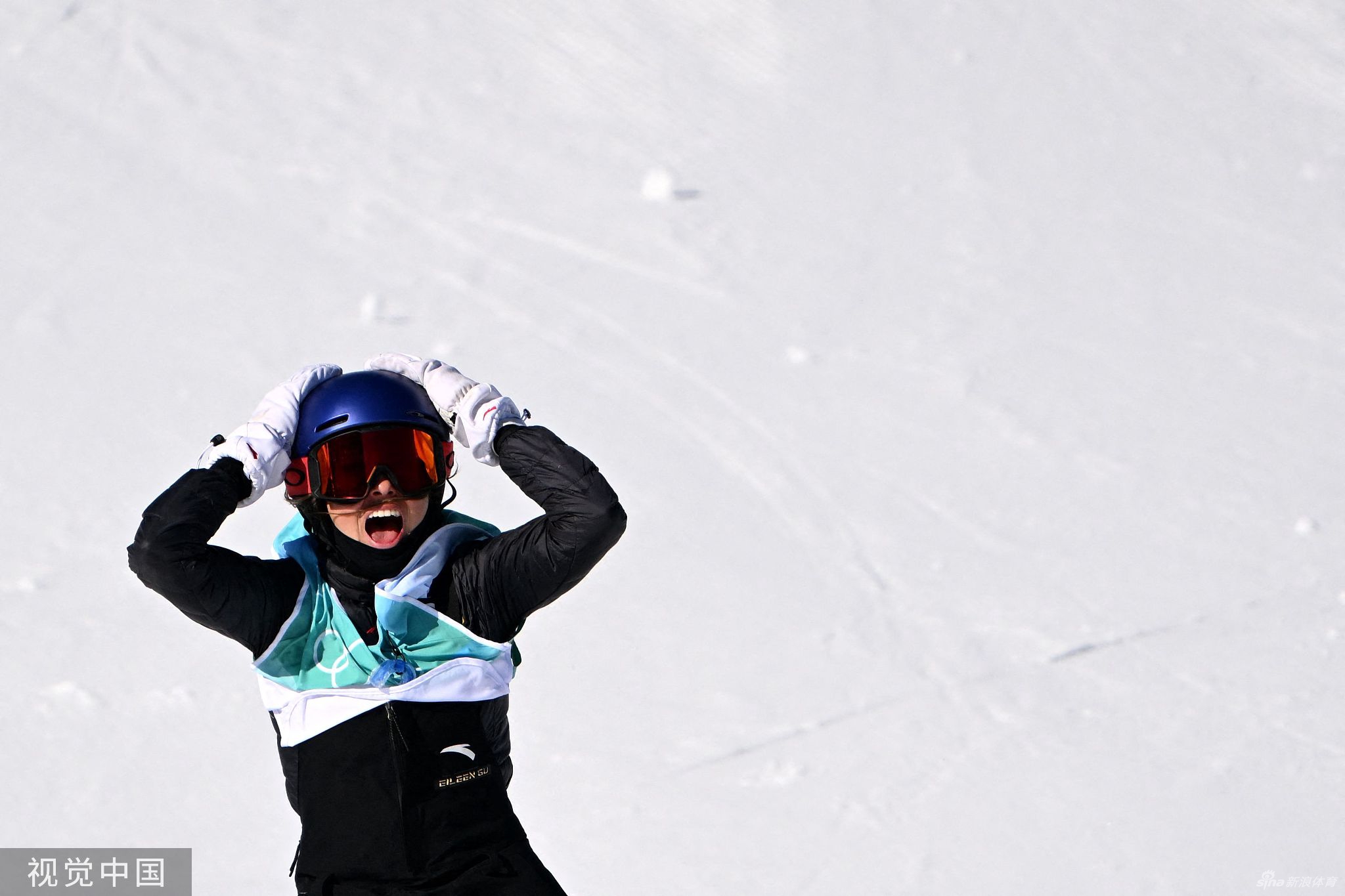 中国冬奥第三金！大跳台谷爱凌夺冠