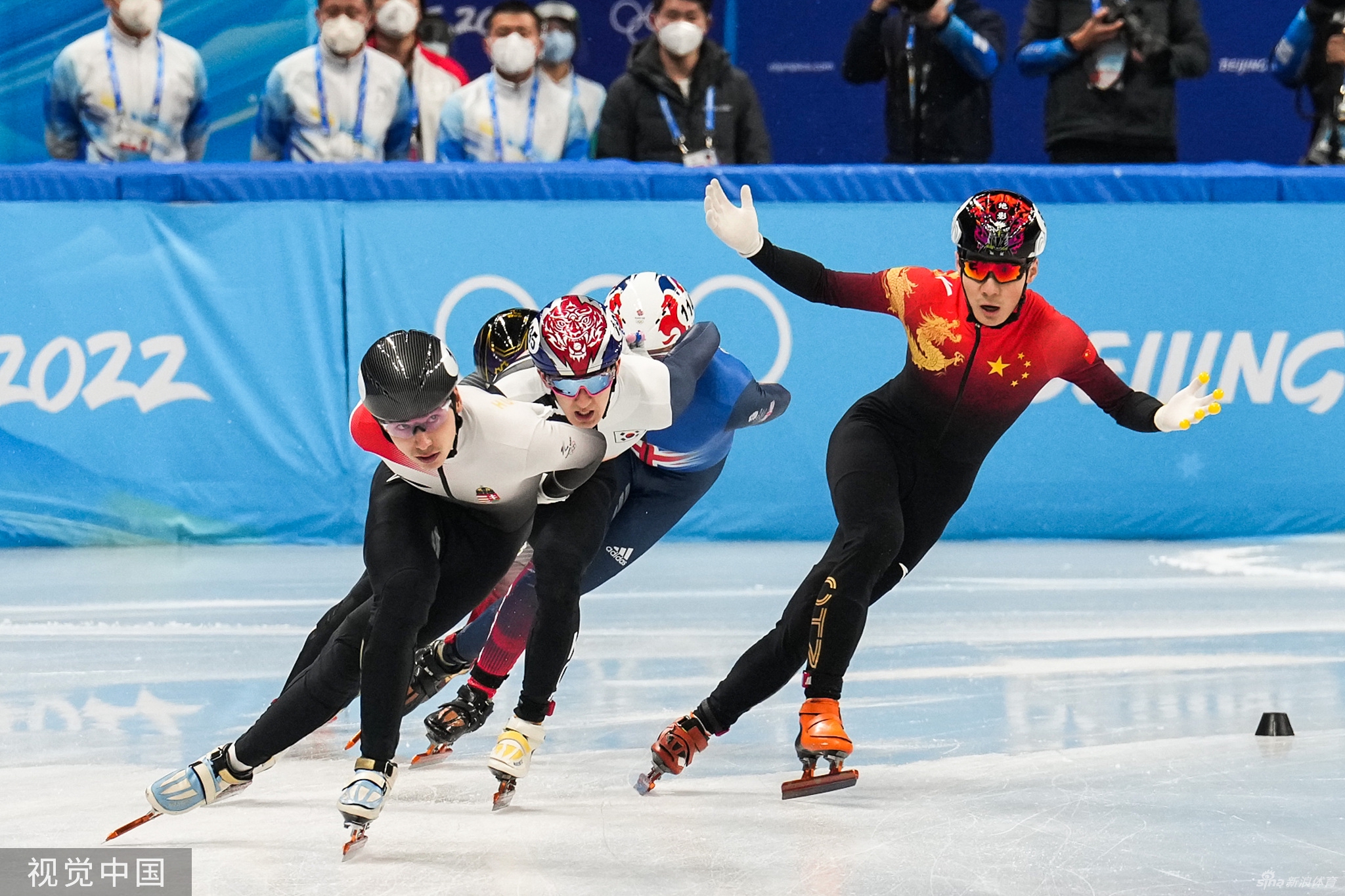 1500米半决赛任子威犯规被取消成绩