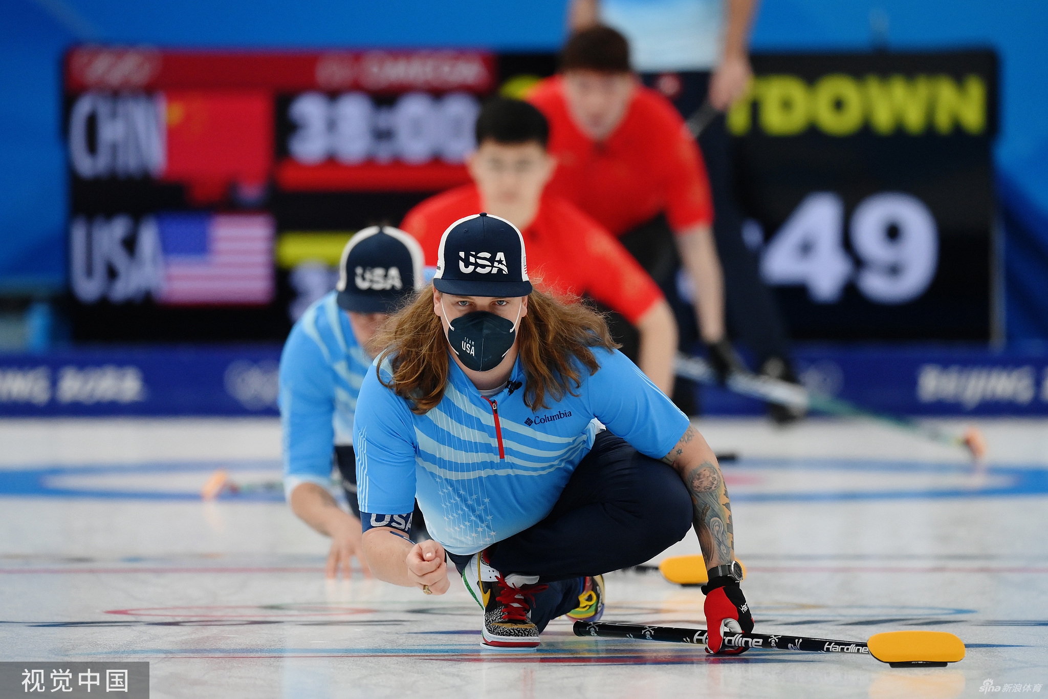 2连败！男子冰壶中国队6-8美国