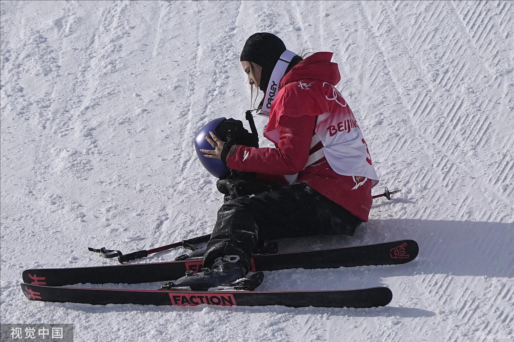 女子坡面障碍技巧谷爱凌摘银