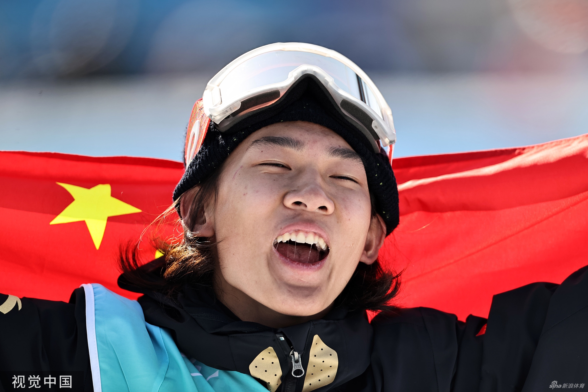 单板滑雪男子大跳台苏翊鸣夺金