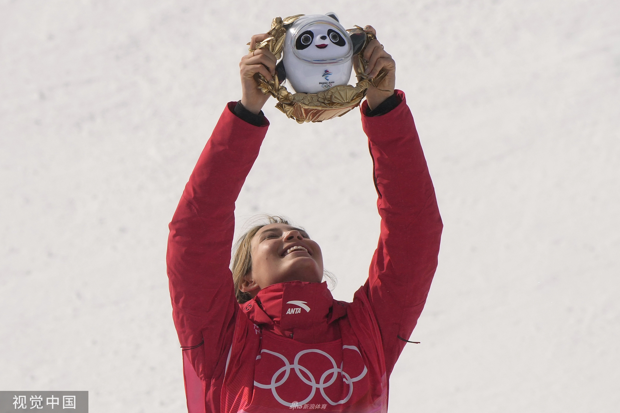 女子坡面障碍技巧谷爱凌摘银