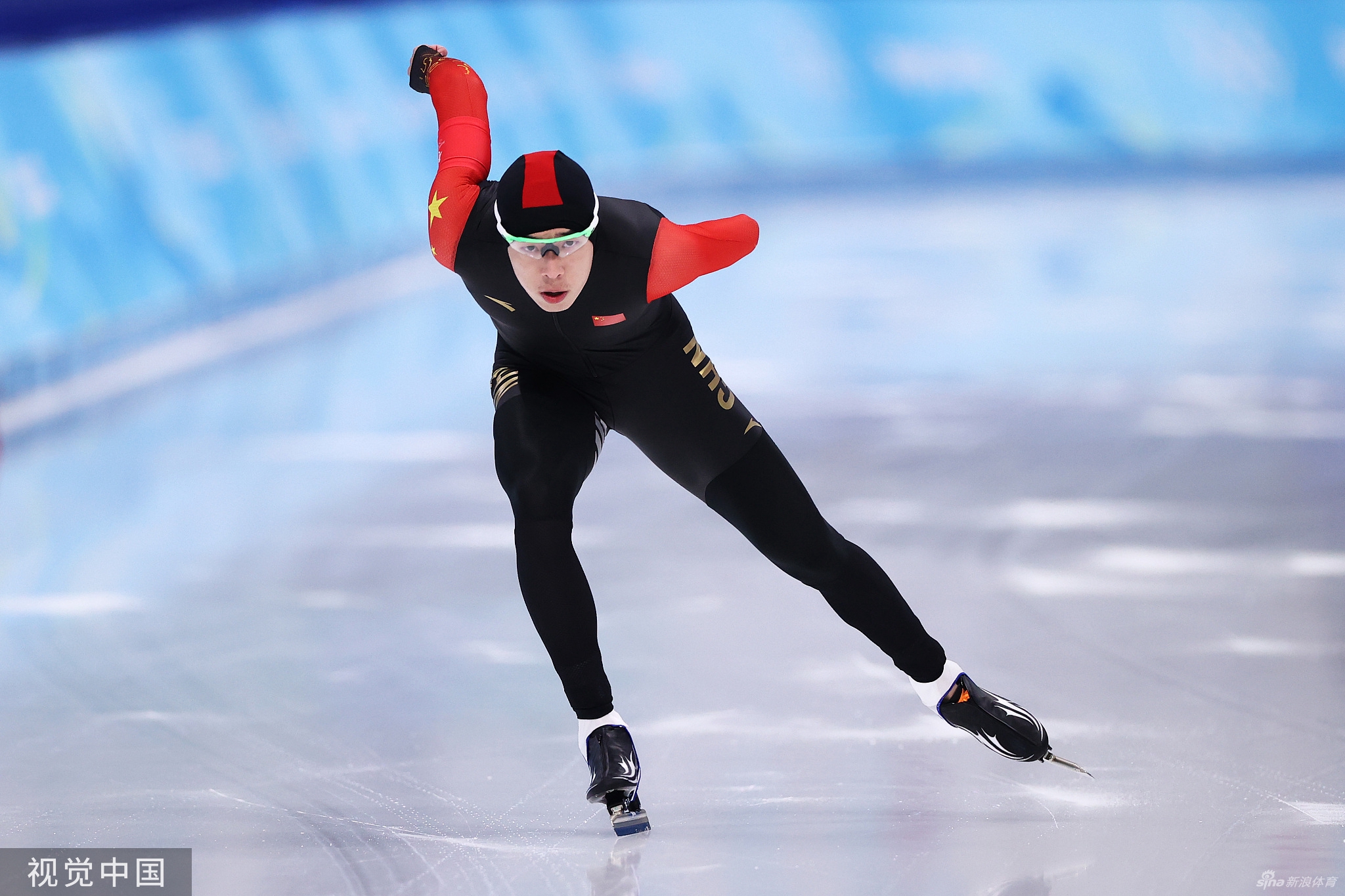 速滑男子1000米廉子文获得第19名