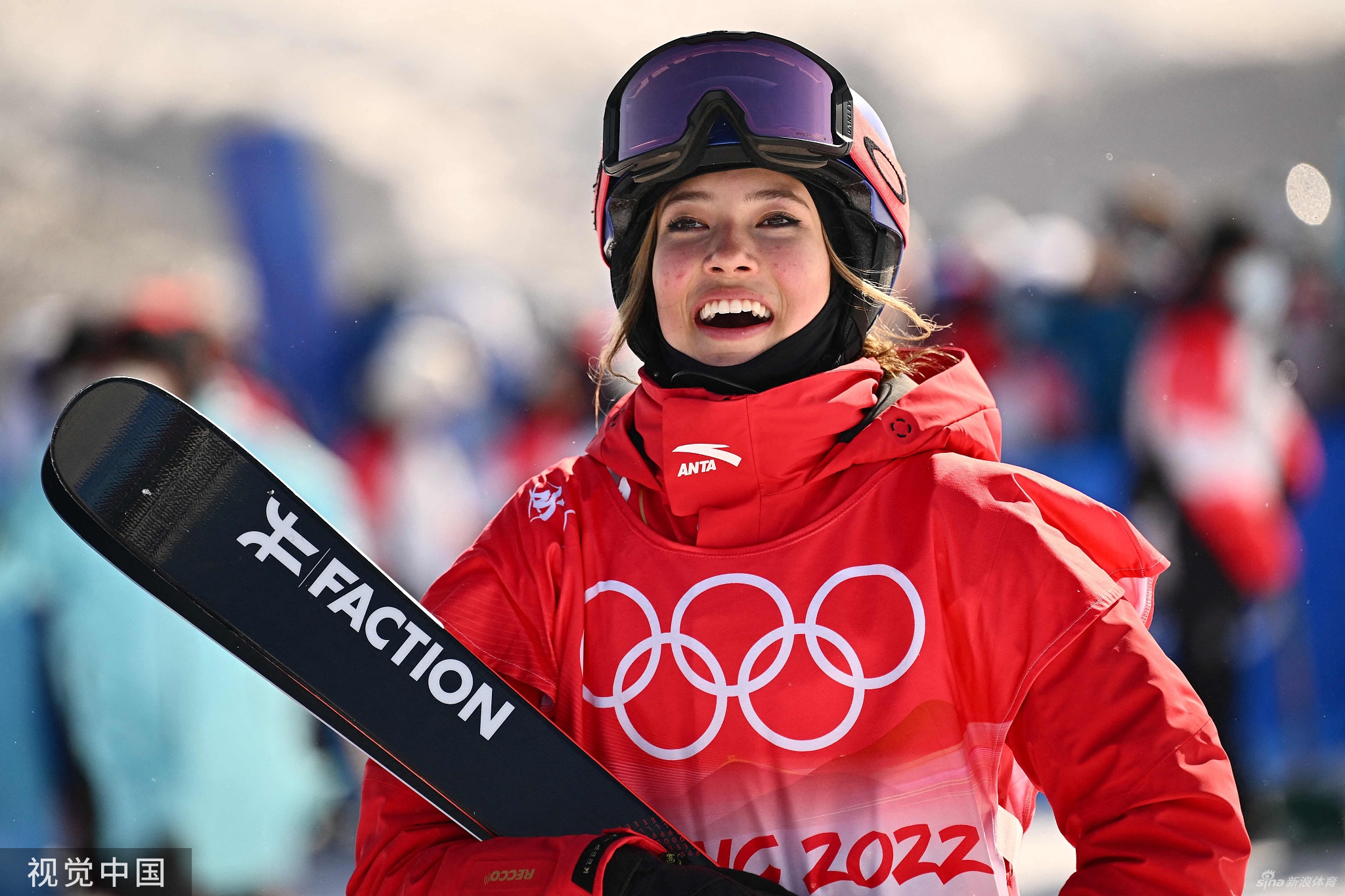 中国第八金！U型场地技巧谷爱凌夺金