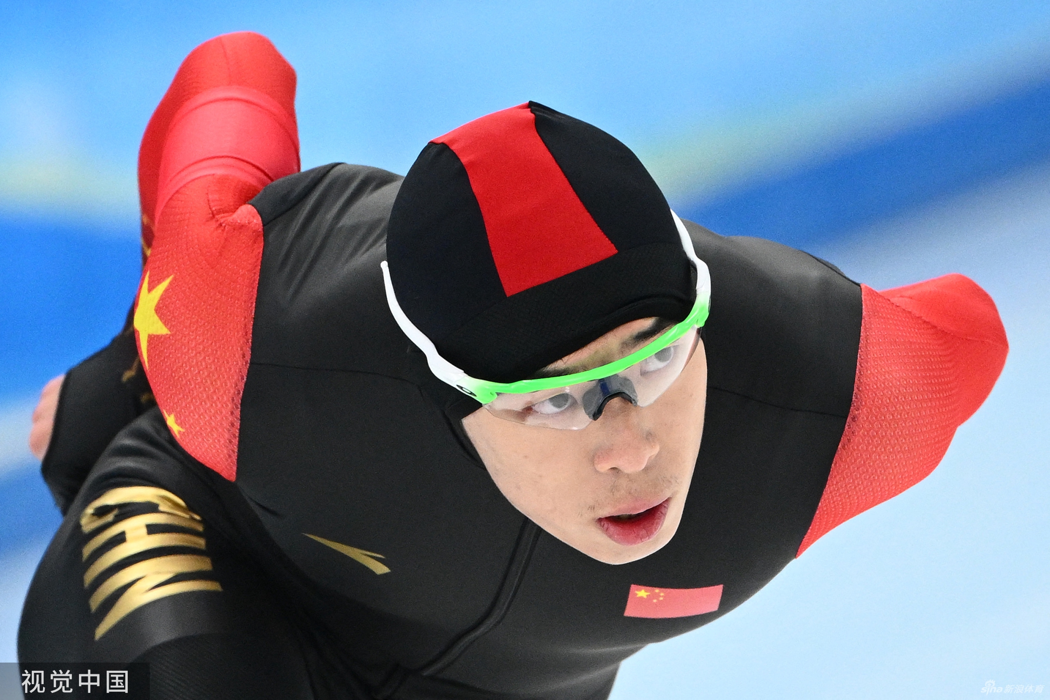 速滑男子1000米廉子文获得第19名