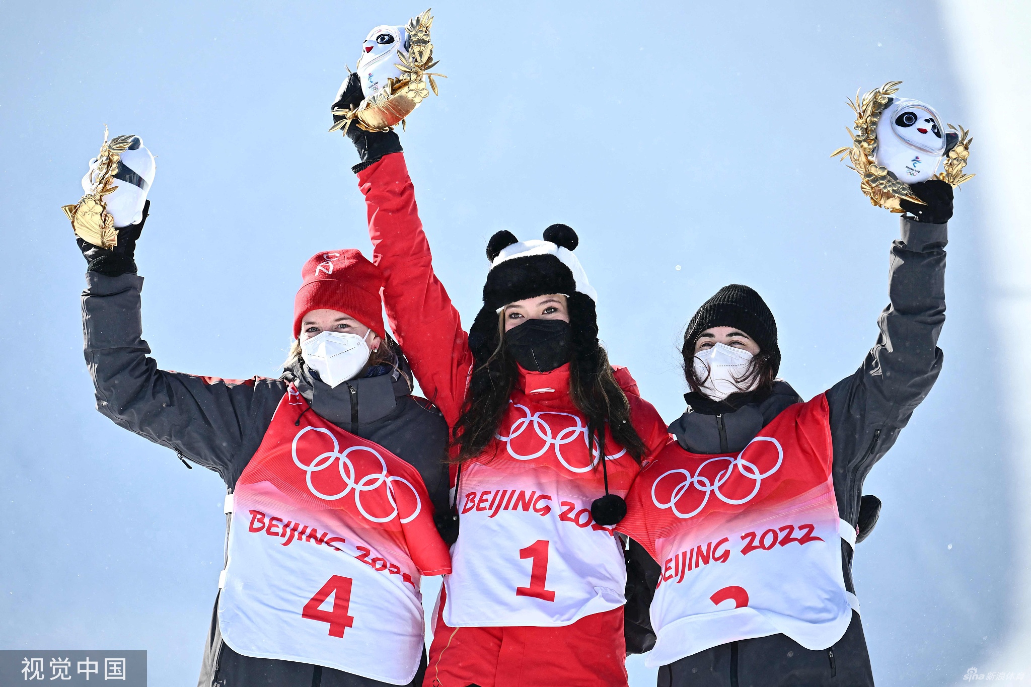 中国第八金！U型场地技巧谷爱凌夺金