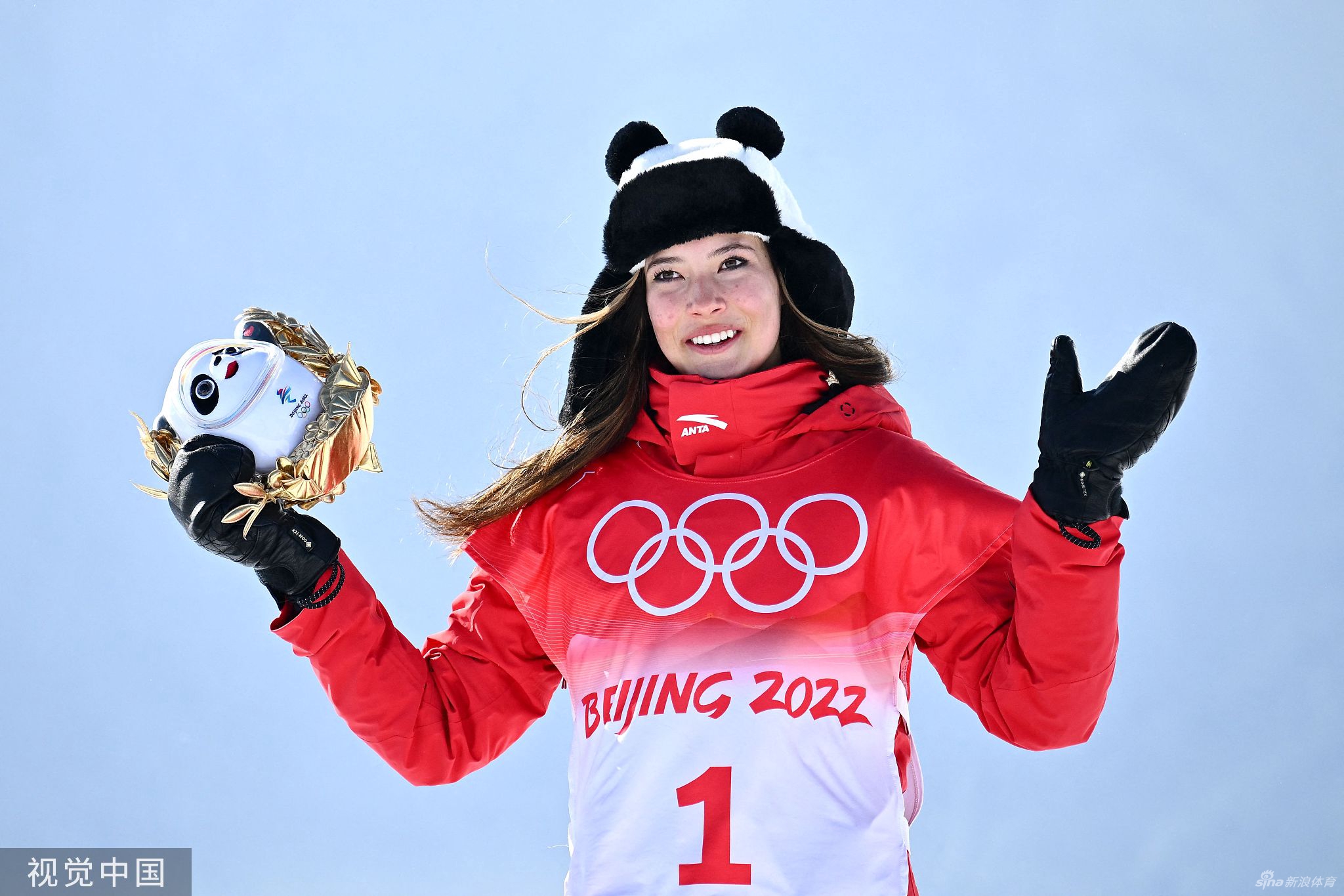 中国第八金！U型场地技巧谷爱凌夺金