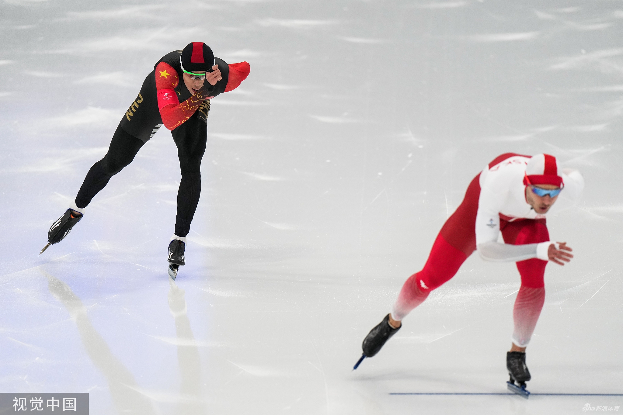 速滑男子1000米廉子文获得第19名